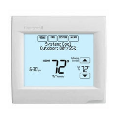 HONEYWELL HOME TH8321R1001/U Thermostat VisionPRO 8000 Programmable RedLINK with Touchscreen 2 Heat/2 Cool Heat Pump 7 Day White 40-90/50-99 Degrees Fahrenheit  | Blackhawk Supply