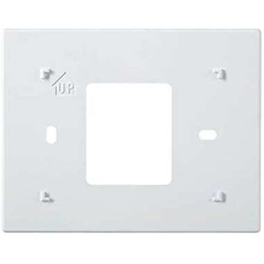 HONEYWELL HOME THP2400A1027W/U Cover Plate Assembly Prestige A1027W Wall for 2-Wire IAQ Thermostat White Small and Large Cover Plate Bracket with Mounting Hardware  | Blackhawk Supply