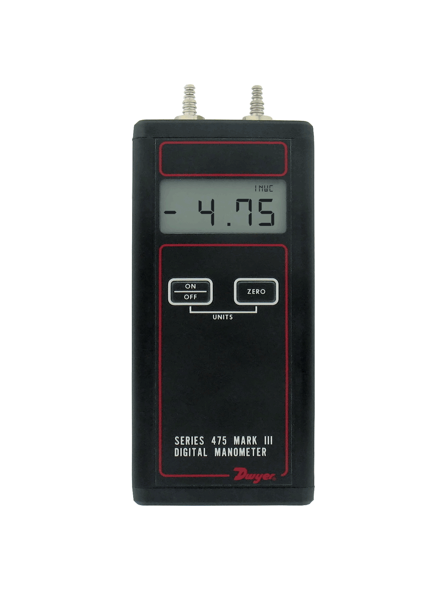 Dwyer 475-0-fm Handheld Digital Manometer | Range 0-10.00
