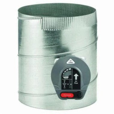 HONEYWELL HOME CPRD10/U By-Pass Damper TrueZone CPRD 10 Inch Round Quick Connect Regulator Galvanized Steel Calibrated Spring Tension Regulator  | Blackhawk Supply