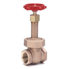 Milwaukee Valves 1151-1 Gate Valve Bronze 1 Inch Threaded Rising Stem Union Solid Wedge Disc 150SWP/300WOG  | Blackhawk Supply