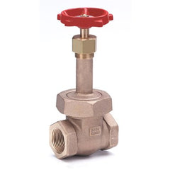 Milwaukee Valves 1184-112 Gate Valve Bronze 1-1/2 Inch Threaded Rising Stem Union Solid Wedge Disc/Stainless Steel Seat 300SWP/1000WOG  | Blackhawk Supply