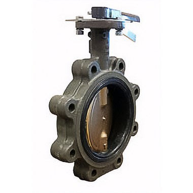 Milwaukee Valves CL223ED-800 Butterfly Valve Ultra-Pure CL Cast Iron 8 Inch Lug Lever Handle EPDM Aluminum Bronze 200 Pounds per Square Inch  | Blackhawk Supply