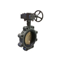 CL323E-10 | Butterfly Valve Ultra-Pure CL Cast Iron 10 Inch Lug Gear EPDM Aluminum Bronze 200 Pounds per Square Inch | Milwaukee Valves