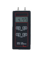 Dwyer 477AV-000 Digital manometer | range 0-1.00" w.c. | air velocity/flow modes.  | Blackhawk Supply