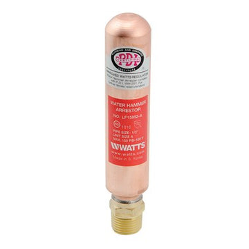 Watts LF15M2-C-1 Hammer Arrestor Water 1 Inch NPT 0750162 Lead Free  | Blackhawk Supply