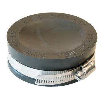 Fernco QC-103 End Cap Qwik Flex 3 Inch  | Blackhawk Supply