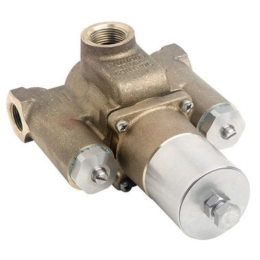 Symmons 7-400 Mixing Valve TempControl Thermostatic 3/4 Inch Inlet 1 Inch Outlet FNPT Brass  | Blackhawk Supply