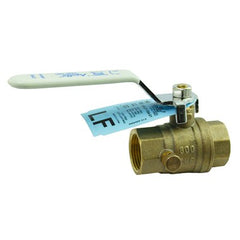 Apollo Products 95ALF20301 95ALF-100 Series 1/2" Lead Free Two-Piece Solder End Full Port Brass Stop and Waste Ball Valve  | Blackhawk Supply
