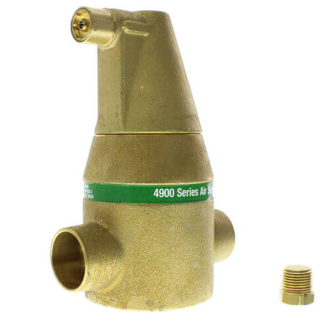 Taco 49-075P-1 Separator | Air | Press | 3/4 | 150 PSI | Bronze | In Line  | Blackhawk Supply