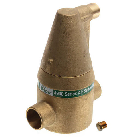 Taco 49-100C-2 Separator | Air | Sweat | 1" | 150 PSI | Bronze | In-Line  | Blackhawk Supply