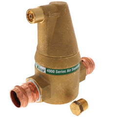 Taco 49-100P-1 Separator | Air | Press | 1" | 150 PSI | Bronze | In-Line  | Blackhawk Supply