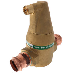 Taco 49-125P-1 Separator | Air | Threaded | 1-1/4" | 125 PSI | Bronze | In-Line  | Blackhawk Supply