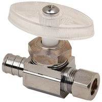 BRPX14X-C | Straight Stop Valve 1/2x3/8