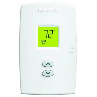 HONEYWELL HOME TH1100DV1000/U Thermostat PRO 1000 Non-Programmable 24 Volt/750 mV White 40-90 Degrees Fahrenheit  | Blackhawk Supply