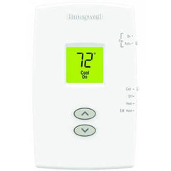 HONEYWELL HOME TH1210DV1007/U Thermostat PRO 1000 Non-Programmable 2 Heat/1 Cool Heat Pump White 40-90 Degrees Fahrenheit  | Blackhawk Supply