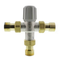 RESIDEO AM102-US1LF Mixing Valve AM-1 1 Inch Lead Free Nickel Plated Brass Sweat EPDM 150 Pounds per Square Inch  | Blackhawk Supply