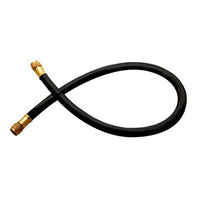 CL6HD-60 | Charging Hose Heavy Duty 3/8 x 60 Inch 900 Pounds per Square Inch Black | J/B Industries SAE Fittings