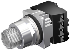 Siemens Electrical 52PT6JAA PTT PL/ILL PB | MOM | XFMR | 480V | CLR | 1NO-1NC  | Blackhawk Supply