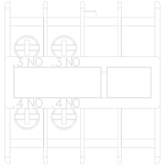 Siemens Electrical 3RH29114HA20 AUX. SWITCH 2NO FOR S0 RING LUG  | Blackhawk Supply