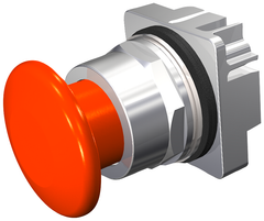 Siemens Electrical 52PM9W8 PUSHBUTTON | MOM | ORG | 1 3/4" PLASTIC | 2POS  | Blackhawk Supply