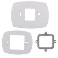 50001137-001 | COVER PLATE ASSEMBLY FOR TH1000DH, TH2000DH, TH3000, TH4000, TH5000, TH6000, TB7000 SERIES THERMOSTATS. CONTAINS SMALL COVER PLATE, MEDIUM COVER PLATE, BRACKET AND MOUNTING HARDWARE. | Resideo