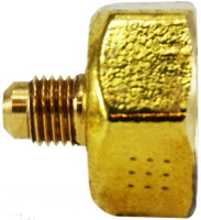 50001 | 1/4 X 3/4 M FLARE X FIP DRUM ADP, Brass Fittings, SAE 45 Deg Flare, Drum Adapter | Midland Metal Mfg.