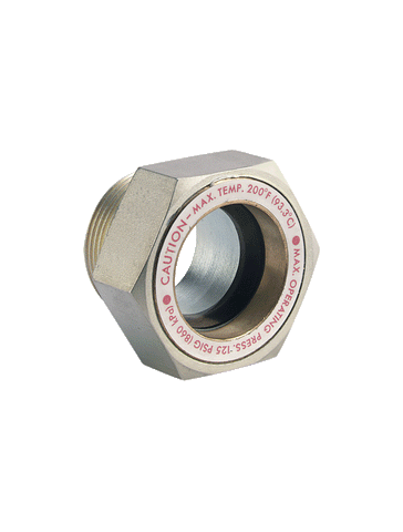 Dwyer SFI-500SS-2 Sight window | 2" male NPT.  | Blackhawk Supply