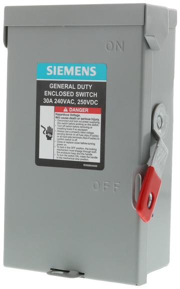 Siemens Electrical GNF221LA GDSS NF 2P2W 240V 30A N1 PLUS SER A  | Blackhawk Supply