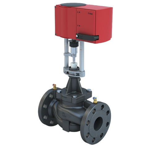 Bray SSM-250-A250-L-102/GA24-562 2.5" Flanged ANSI 250 | 102.13 GPM Pressure Independent Control Valve | L Cartridge | NO | Linear Actuator | 24 VAC Floating;Modulating;On/Off | Fail Last | with Enclosed Terminal Strip;Time Out  | Blackhawk Supply