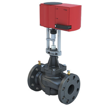 Bray SSM-3-A-L-30/GA24-562 3" Flanged ANSI 125 | 30.21 GPM Pressure Independent Control Valve | L Cartridge | NO | Linear Actuator | 24 VAC Floating;Modulating;On/Off | Fail Last | with Enclosed Terminal Strip;Time Out  | Blackhawk Supply