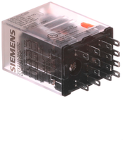 3TX7111-3HC03C | PLUG-IN RELAY | 4PDT | 6A | 24VDC | Siemens Electrical