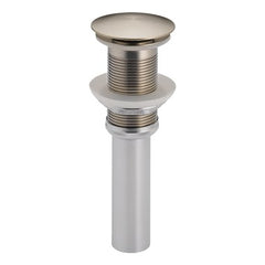 Brizo RP72413NK Drain Assembly Push Button Pop-Up Less Overflow Brilliance Luxe Nickel 2-3/4 Inch  | Blackhawk Supply