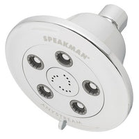 S-3011 | Showerhead Chelsea 3 Function with Anystream Technology Polished Chrome 4-1/2 Inch 2.5 Gallons per Minute | Speakman