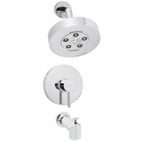 SM-1030-P | Tub and Shower System Neo Pressure Balance Valve with Temperature Control 1 Lever Polished Chrome ADA 2.5 Gallons per Minute | Speakman