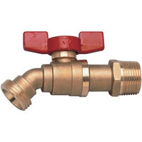 LFBD-QT1/2 | Boiler Drain LFBD-QT Quarter Turn 1/2 Inch Male Threaded Lead Free Brass 0123631 | Watts