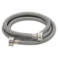 9WM60HE | Washer Connector High Efficiency Braided Stainless Steel 60 Inch 3/4 Inch Hose Fitting | Fluidmaster