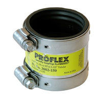 3002-150 | Coupling Proflex Shielded 1-1/2 Inch Casr Iron/Plastic/Steel to Tubular | Fernco