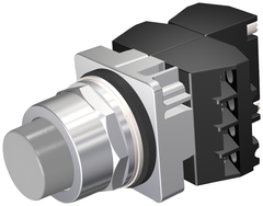 Siemens Electrical 52PM8B6C PUSHBUTTON | MOM | GRY | EXTENDED | 2POS | 3NO-3NC  | Blackhawk Supply