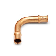 Refrigeration Press Fittings 3031050500111 Elbow 90 Degree Long-Radius 5/16 Inch Copper Press x Press  | Blackhawk Supply