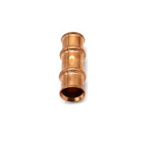 3011121200111 | Coupling with Stop 3/4 Inch Copper Press x Press 700 Pounds per Square Inch | Refrigeration Press Fittings