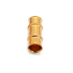 Refrigeration Press Fittings 3011141400111 Coupling with Stop 7/8 Inch Copper Press x Press 700 Pounds per Square Inch  | Blackhawk Supply