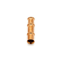 3011080800111 | Coupling with Stop 1/2 Inch Copper Press x Press 700 Pounds per Square Inch | Refrigeration Press Fittings