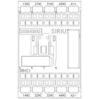 3RH21222WB40 | COUPLING RELAY 2NO+2NC DC 24 SPRING | Siemens Electrical