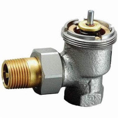 HONEYWELL HOME V110E1028/U Radiator Valve Angle Pattern Thermostatic 1-1/4 Inch Threaded Bronze Flow Rate 8 Cv  | Blackhawk Supply