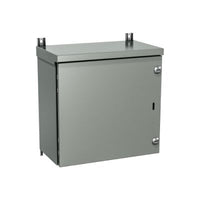 5300 ESG363608 | Type 3R | Large single door enclosure with cover secured by 1/4 turn locks and padlockable catch - 36x36x8 | EXM