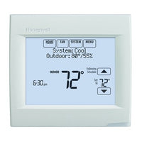 TH8321WF1001/U | Thermostat VisionPRO 8000 Programmable WiFi Universal 18-30 Voltage Alternating Current 3 Heat/2 Cool 7 Day Arctic White 40-90/50-99 Degrees Fahrenheit | HONEYWELL HOME