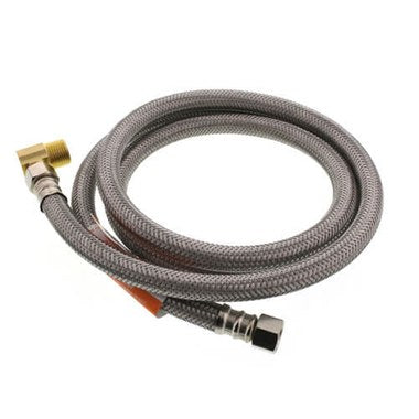 Fluidmaster DWC60 Dishwasher Connector 3/8 x 3/8 x 60 Inch Compression Female x Female Braided Stainless Steel  | Blackhawk Supply