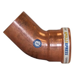 Apollo Products 10075086 Elbow 806-2 45 Degree Street Small Diameter 1-1/2 Inch Copper Fitting x Press  | Blackhawk Supply