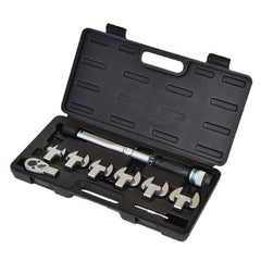 J/B Industries SAE Fittings TRQ1080 Wrench Kit Torque with 6 Spanner Heads  | Blackhawk Supply